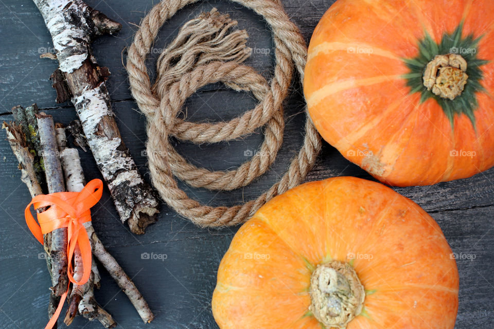 Vegetables, Halloween, pumpkin, corn, harvest, fertility, agriculture, food, cones, forest, birch branches