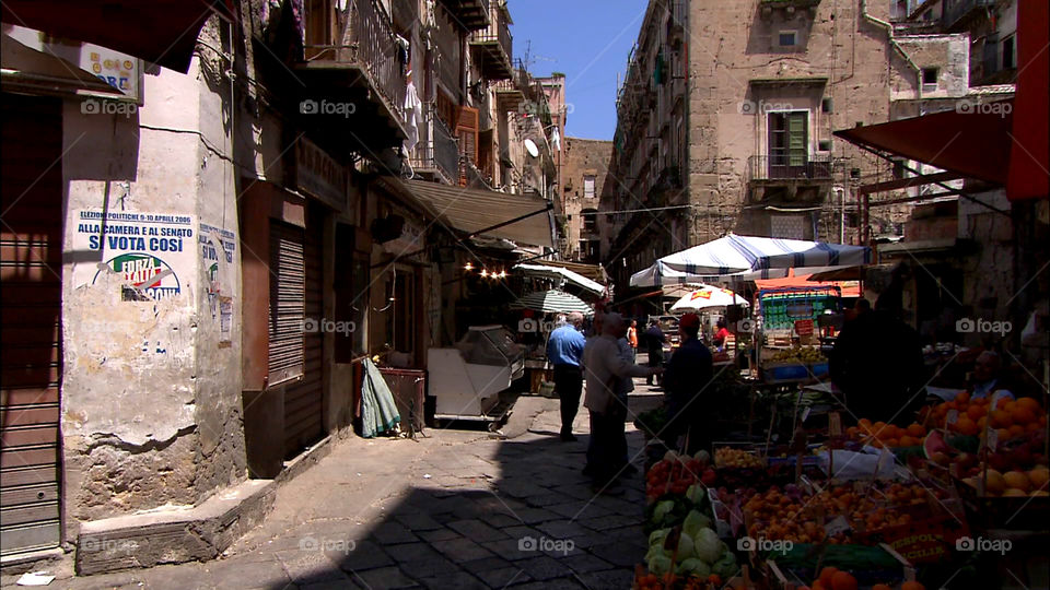 Il mercato della Vucciria, Palermo