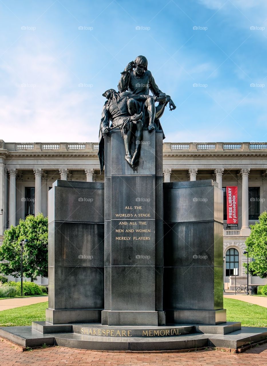 Shakespeare Memorial in Philadelphia