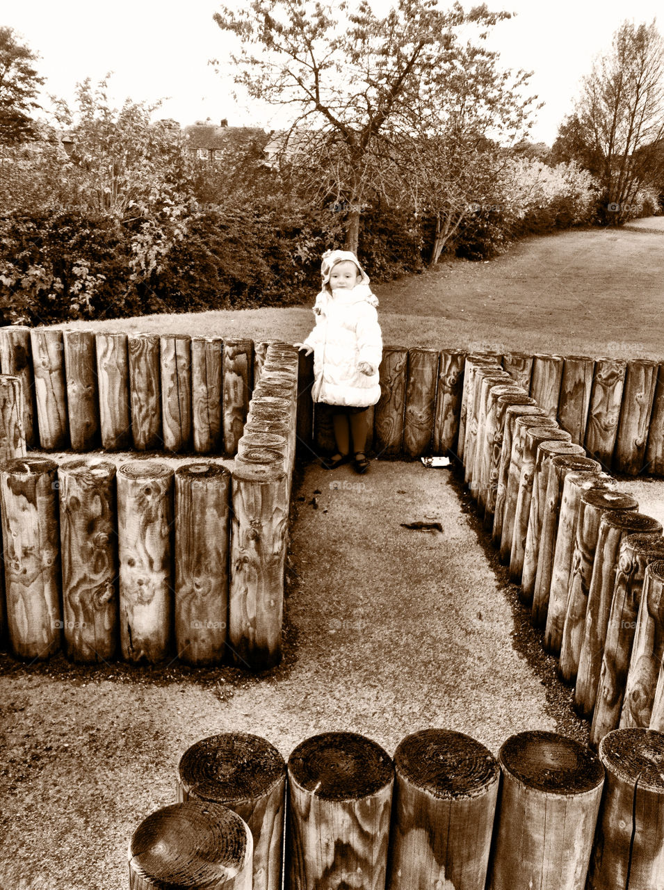 girl wood play child by binkyboo