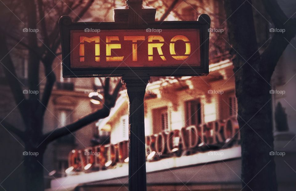 Paris. Metro