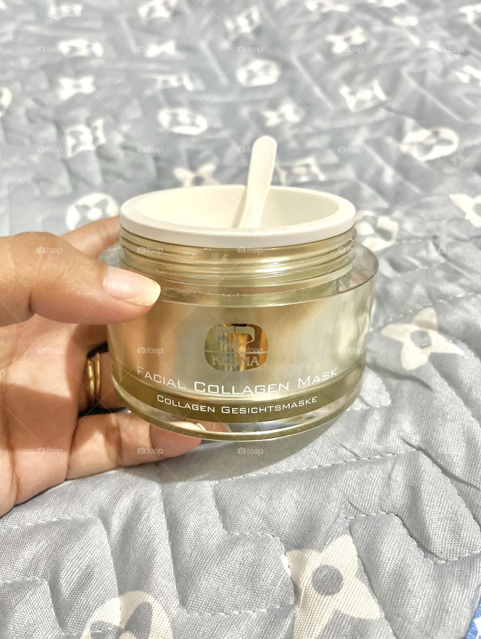 Collagen mask routine