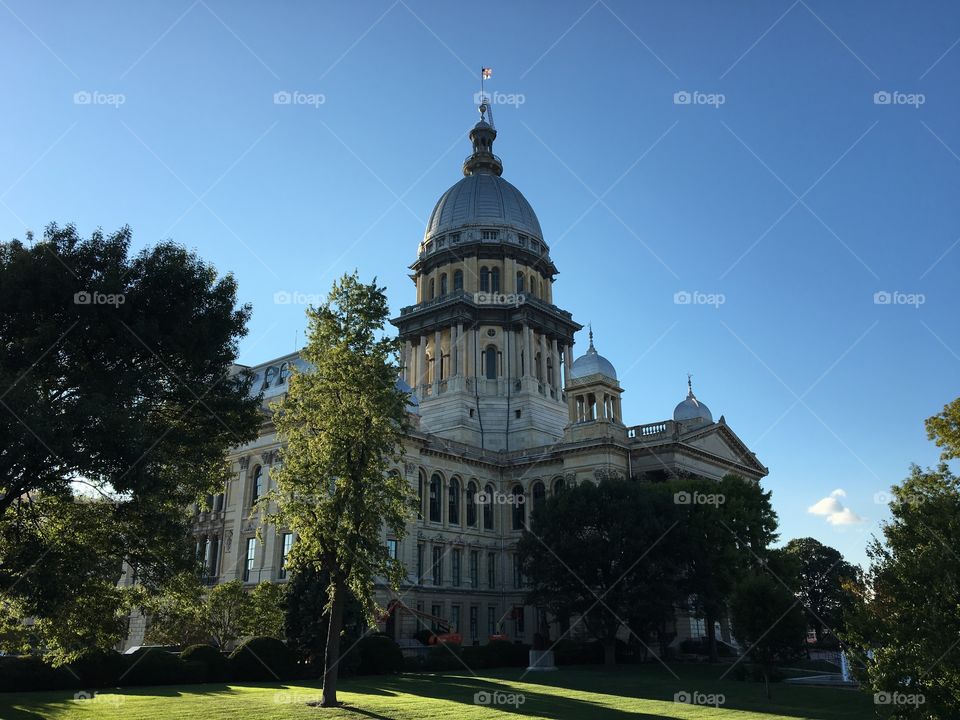 State Capitol in Springfield, Illinois 