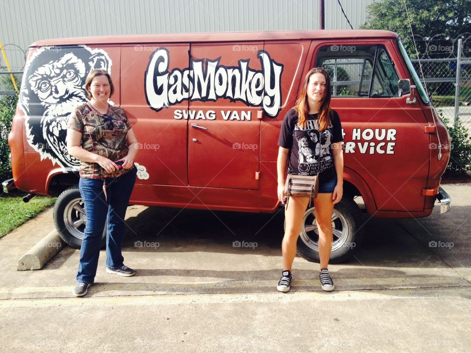 Gas Monkey van/ Fast-N-Loud Tv