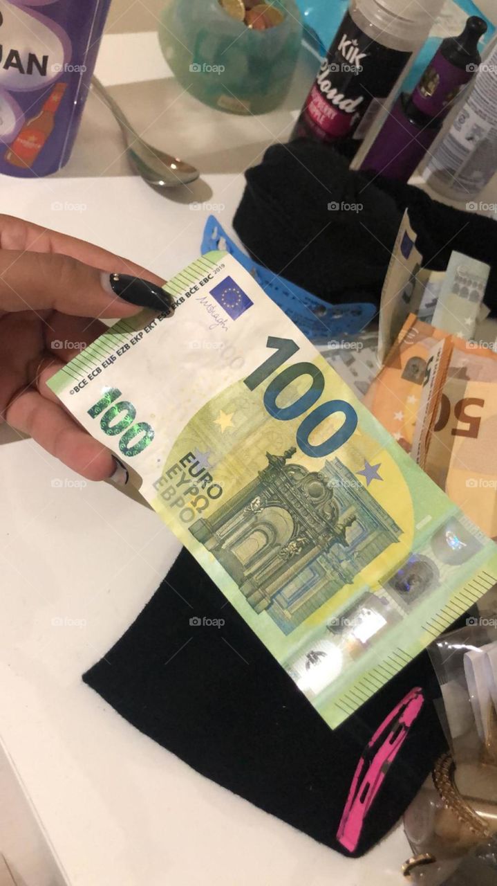 No cédula de 100 euros