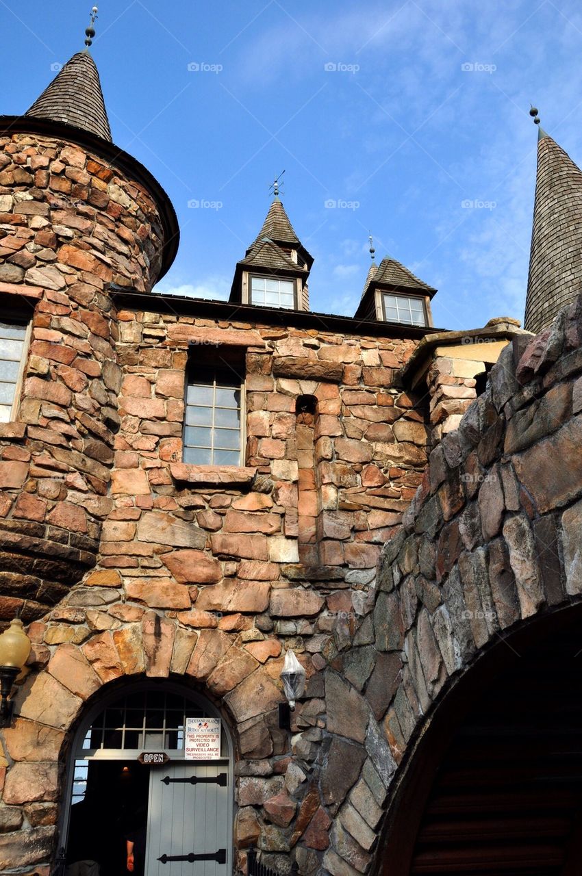 Castle at thousand islands