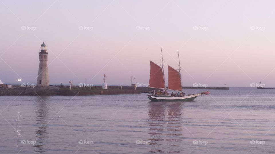 sailboat in harbor. sailboat  in harbor