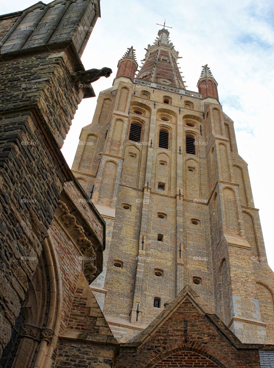 sky summer church stone by chris7ben