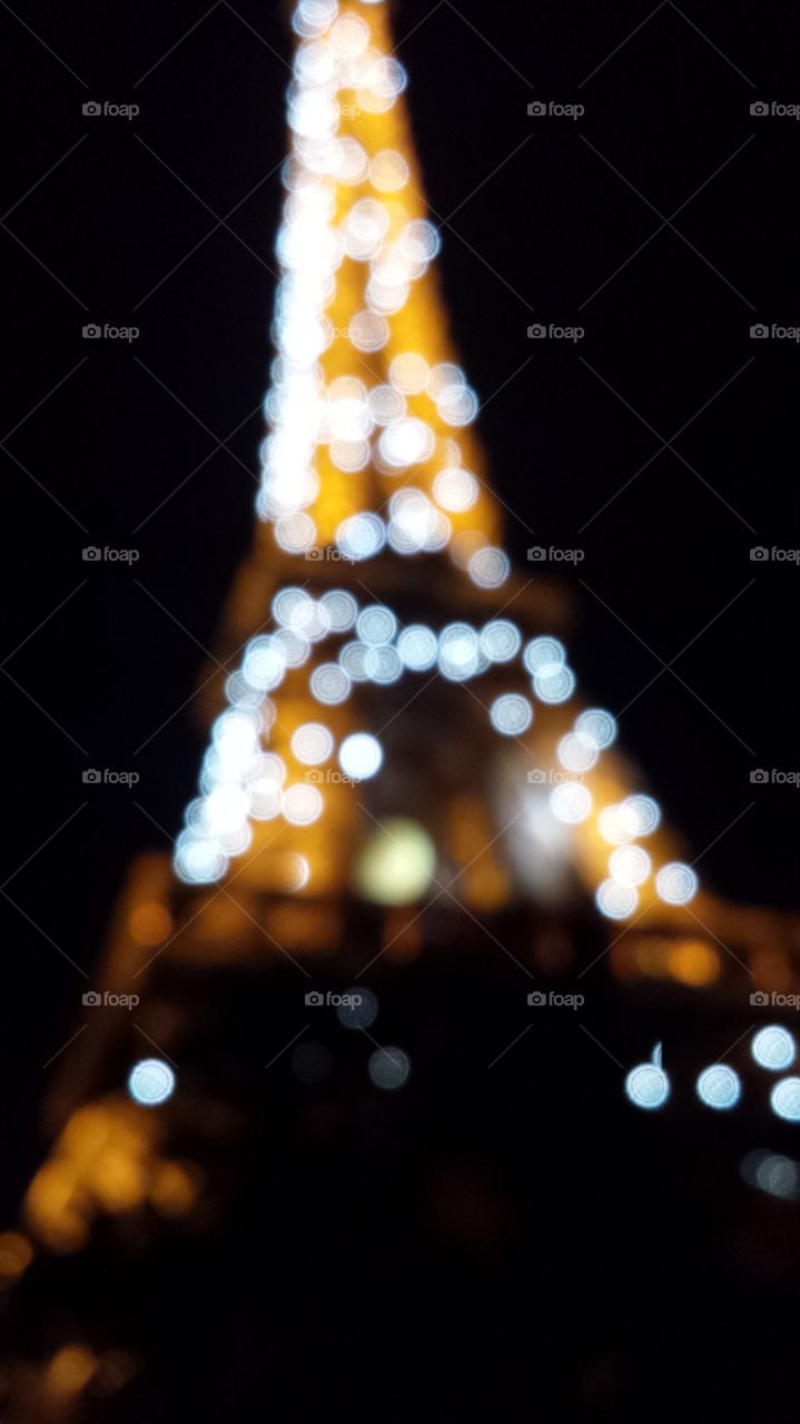 Twinkling Tower. Every hour the Eiffel Tower twinkles for five minutes