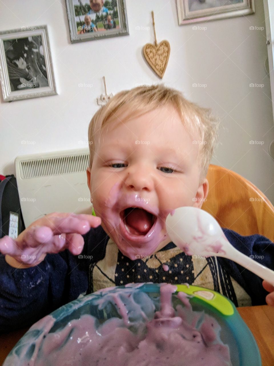 just because you can't eat dairy doesn't mean you have to miss out! my son LOVE alpro plant based yogart. the expression on his face needs no more description