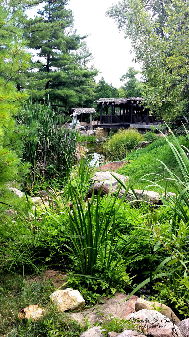 Garden at The House on The Rock in Wisconsin