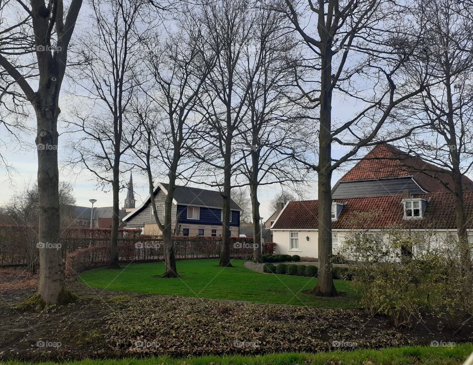 Geervliet village in the Netherlands