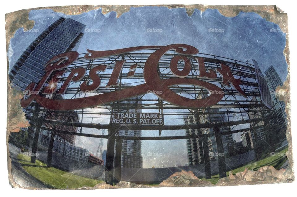 Pepsi cola sign, Long Island City, New York 