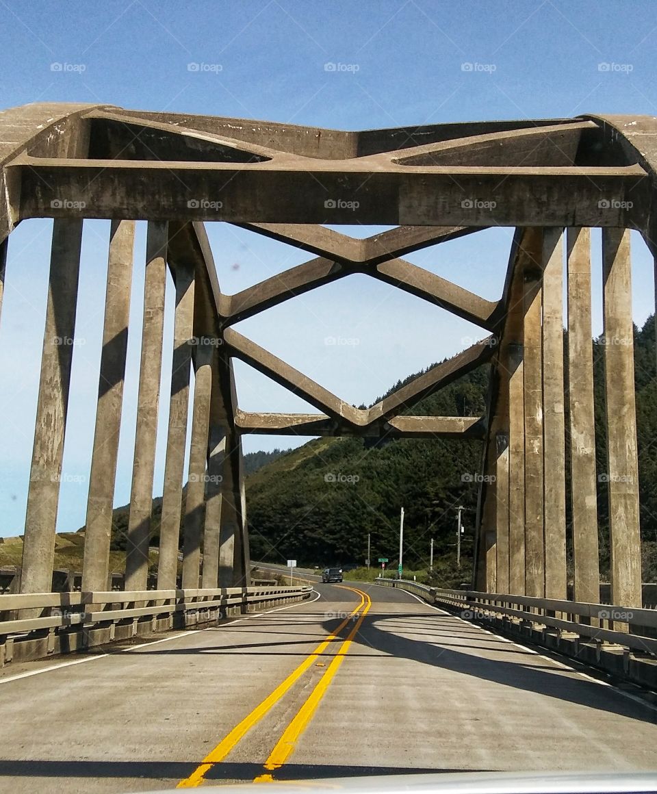 bridge Oregon coast