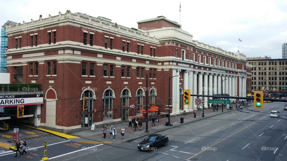 waterfront station. waterfront station vancouver bc