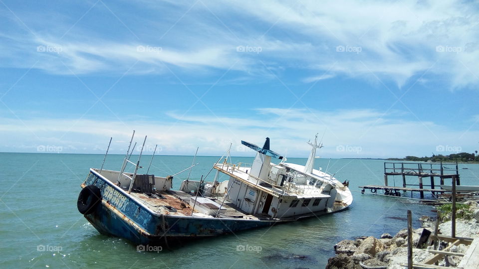 Sunken Veteran, Black River, Jamaica