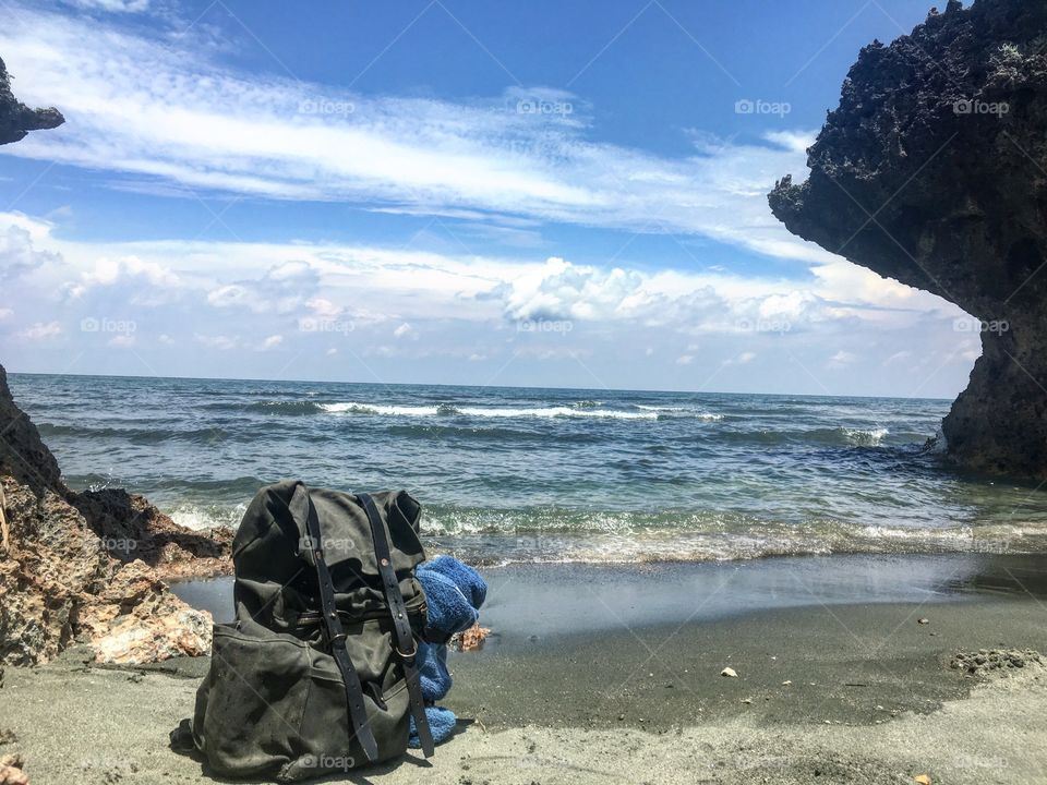 Water, No Person, Seashore, Travel, Beach