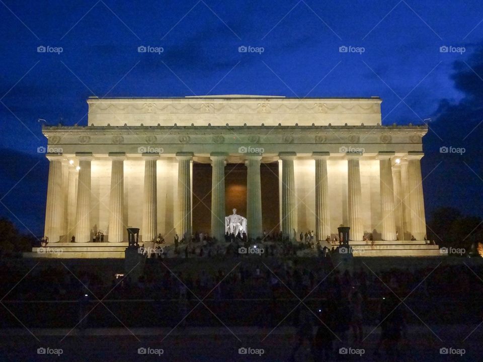 Lincoln Memorial at Night