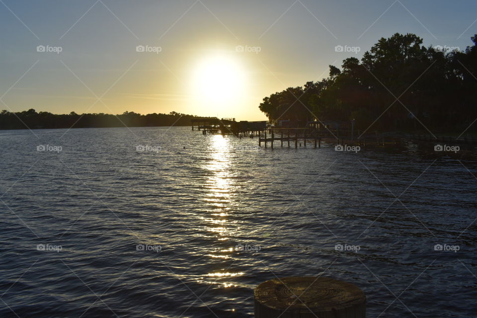 lake George, st John's river, Florida.
