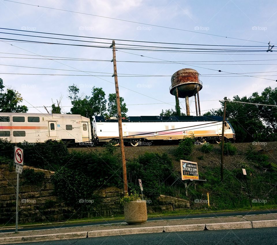 Nj Transit commuter train