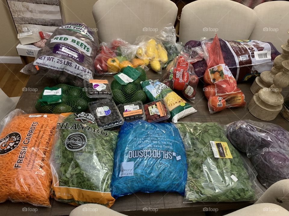 plant based diet shopping 