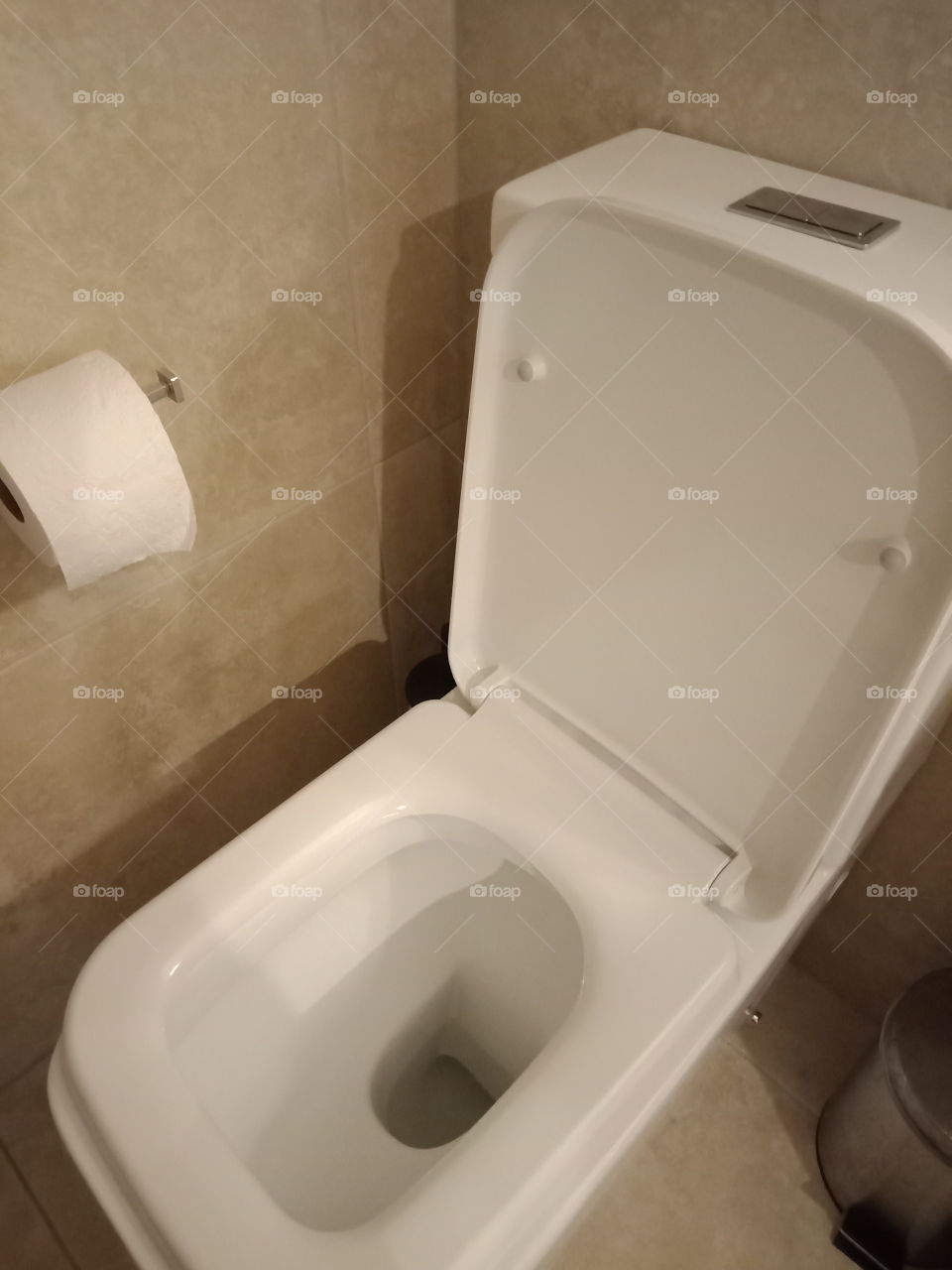 a modern toilet