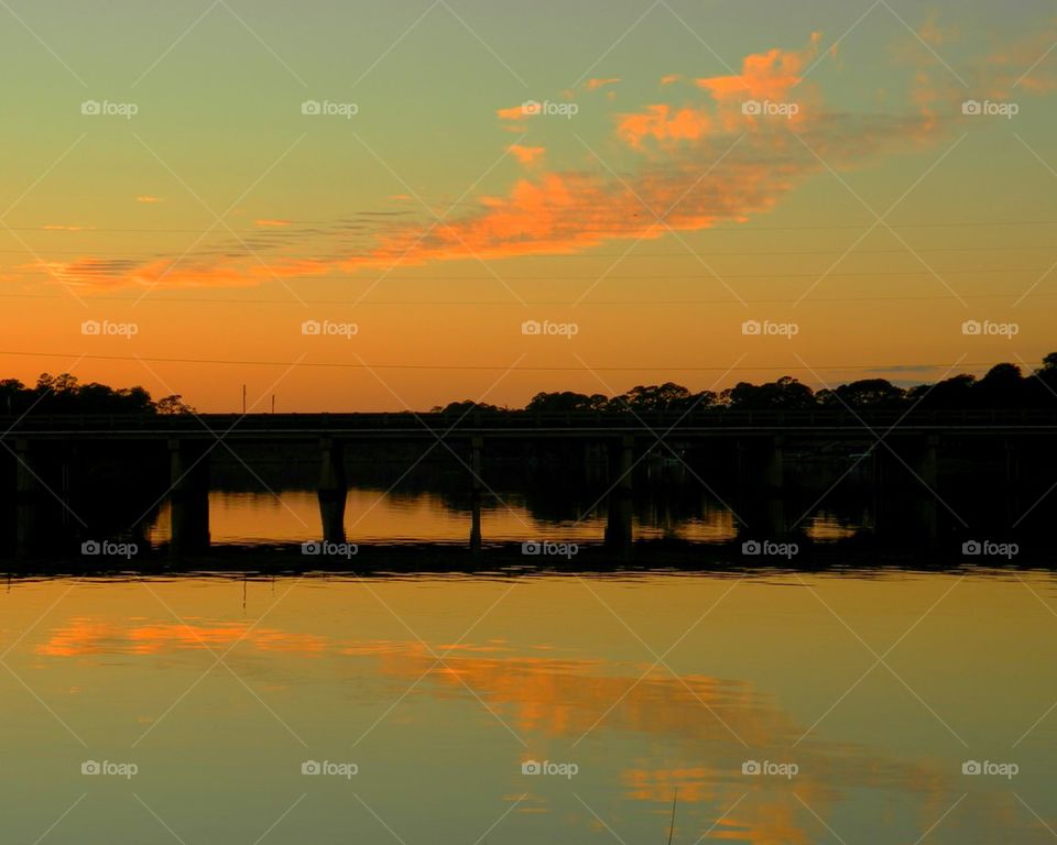 Sweeping Cloud Sunset