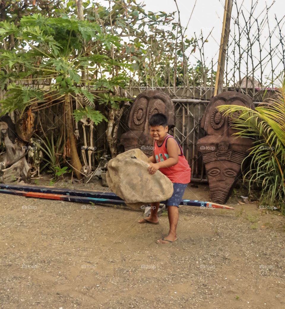 Emotions while Carrying heavy Objects..