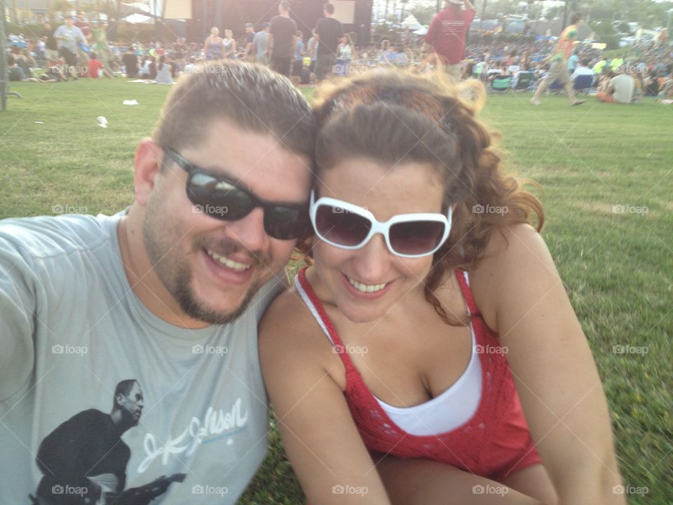 Concert on the Lawn. This is the Dave Matthews Band concert in West Palm Beach 2012.
