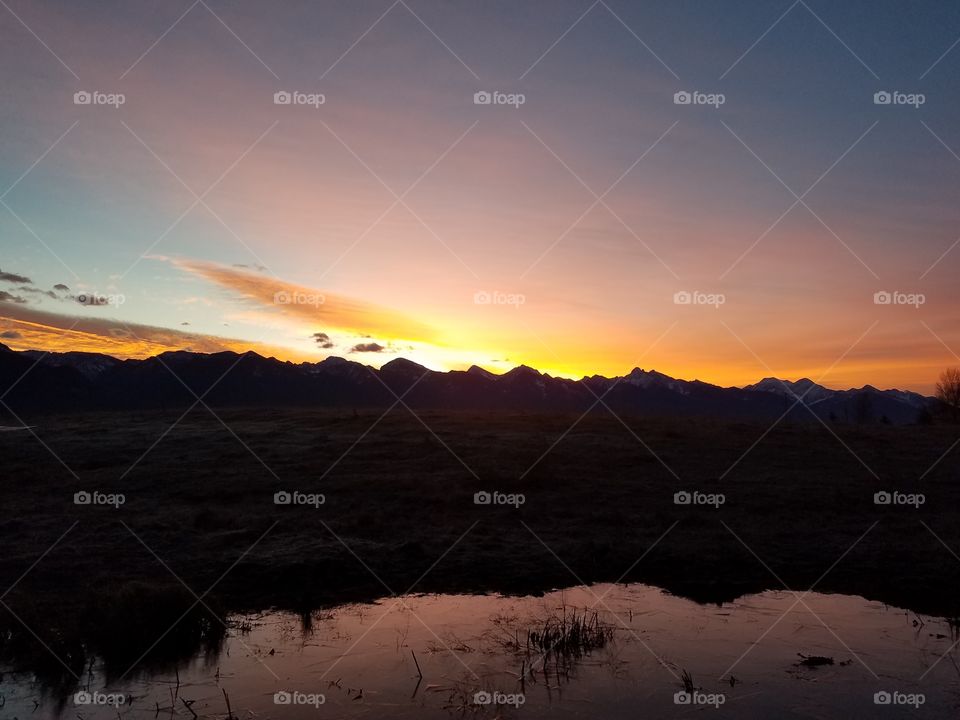 Montana sunrise