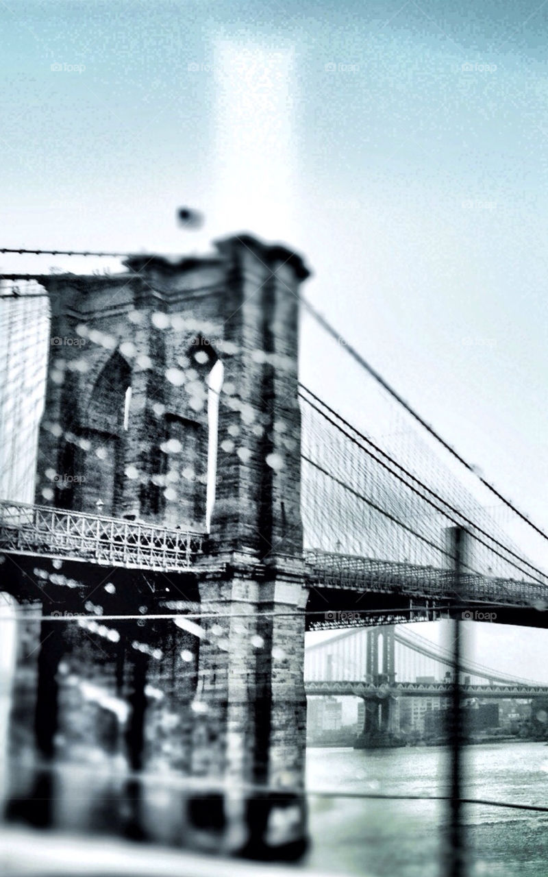 Brooklyn bridge tower