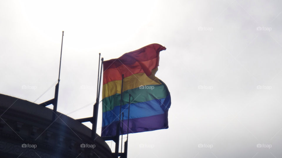 rainbow flag pride gay by jaypro562