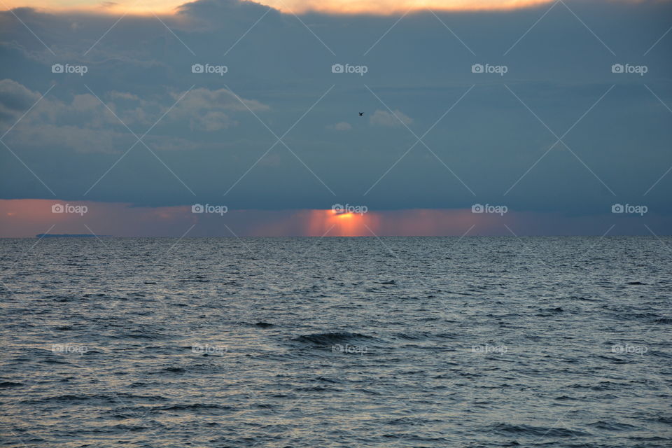 Sunset over Copenhagen