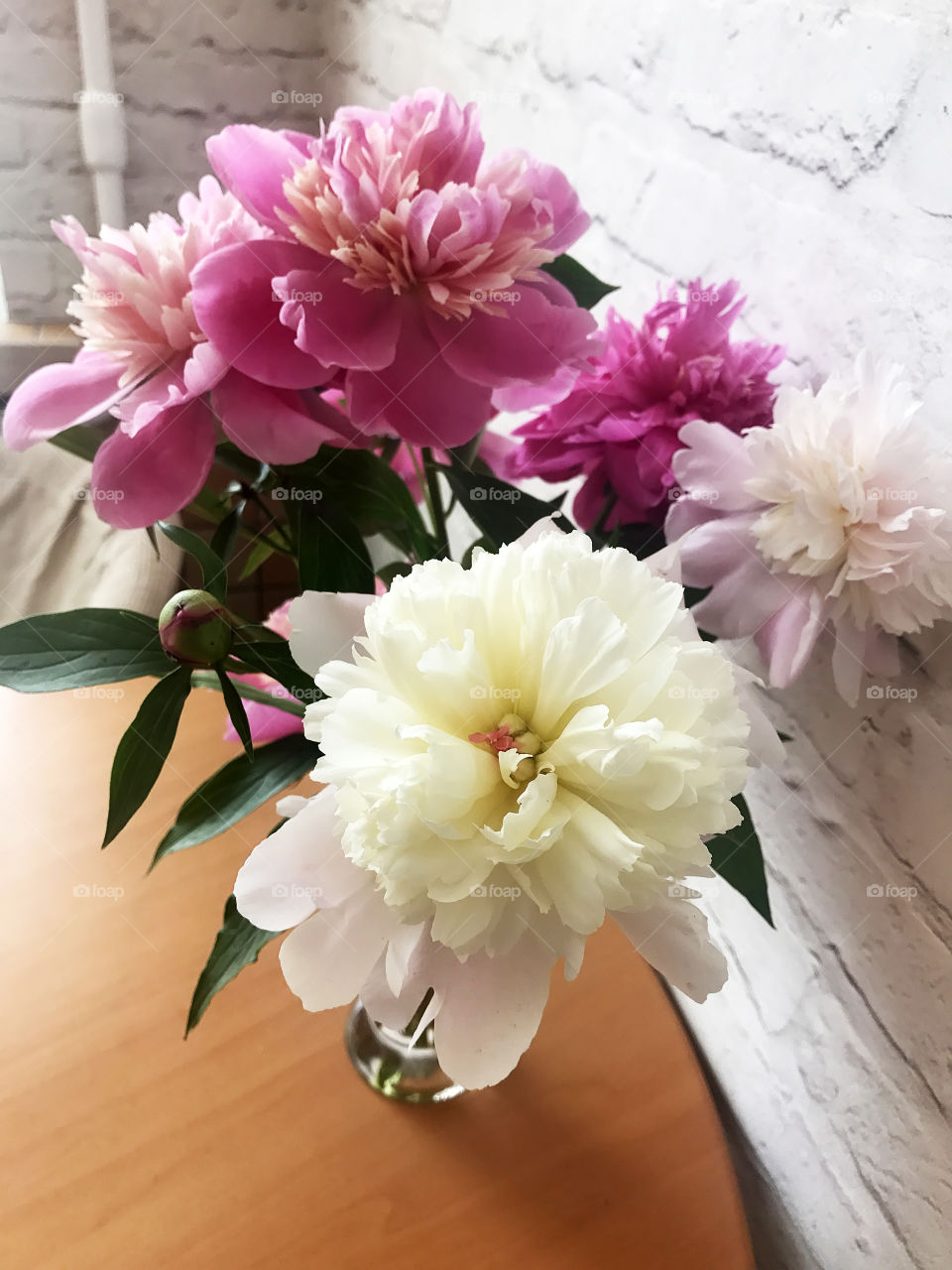 Bouquet of peonies