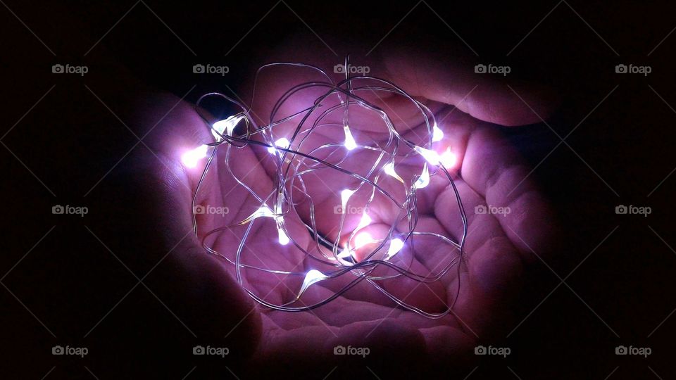 lighting, illumination, hands