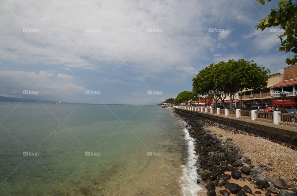 Seashore on Lahaina HI