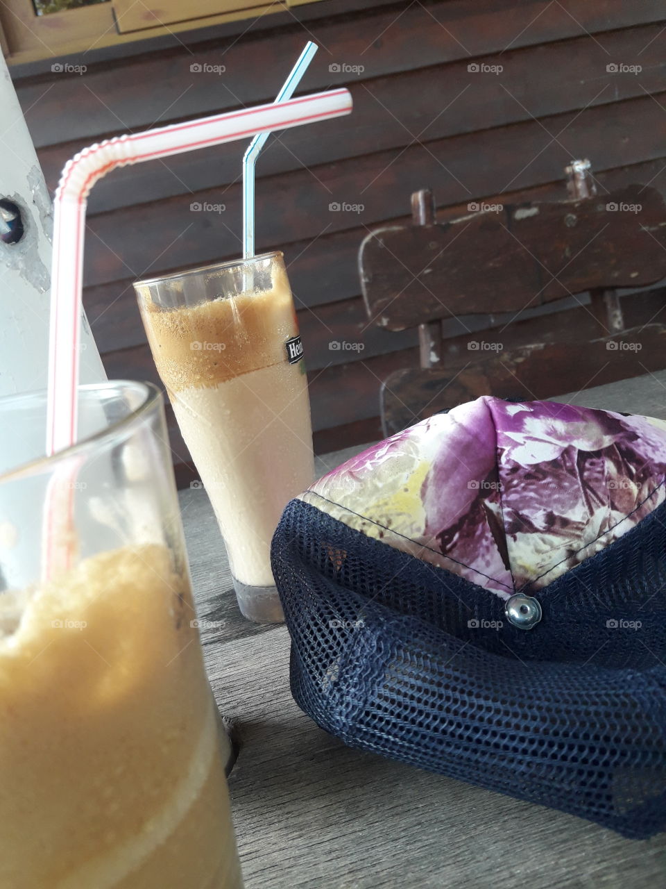 perfect cold coffee after the beach