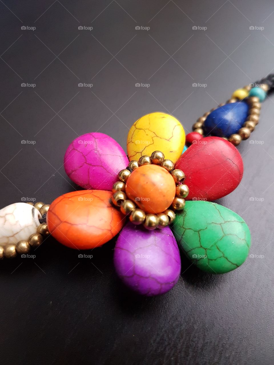 Vibrant colorful bracelet