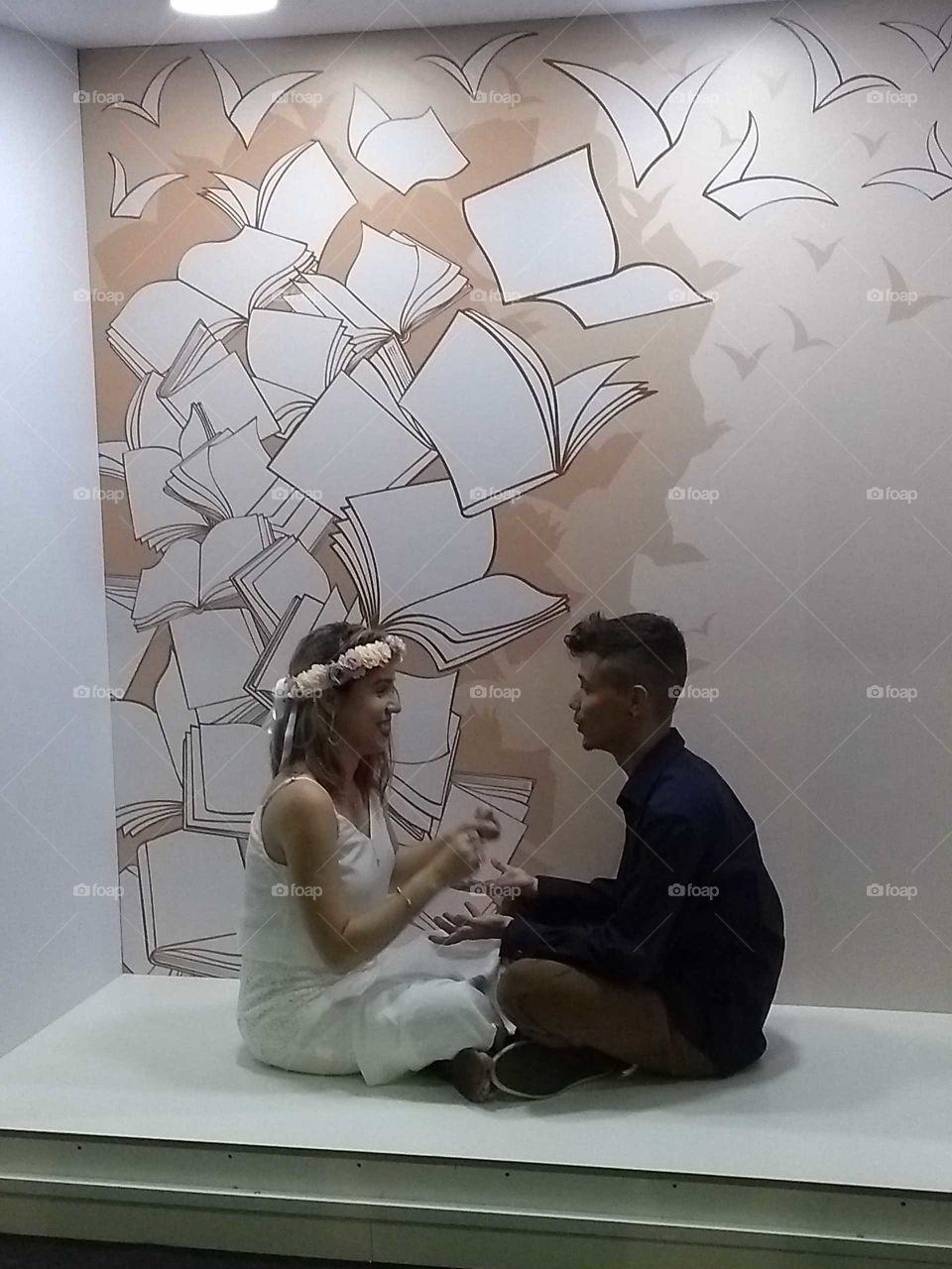 Romântica e autêntica