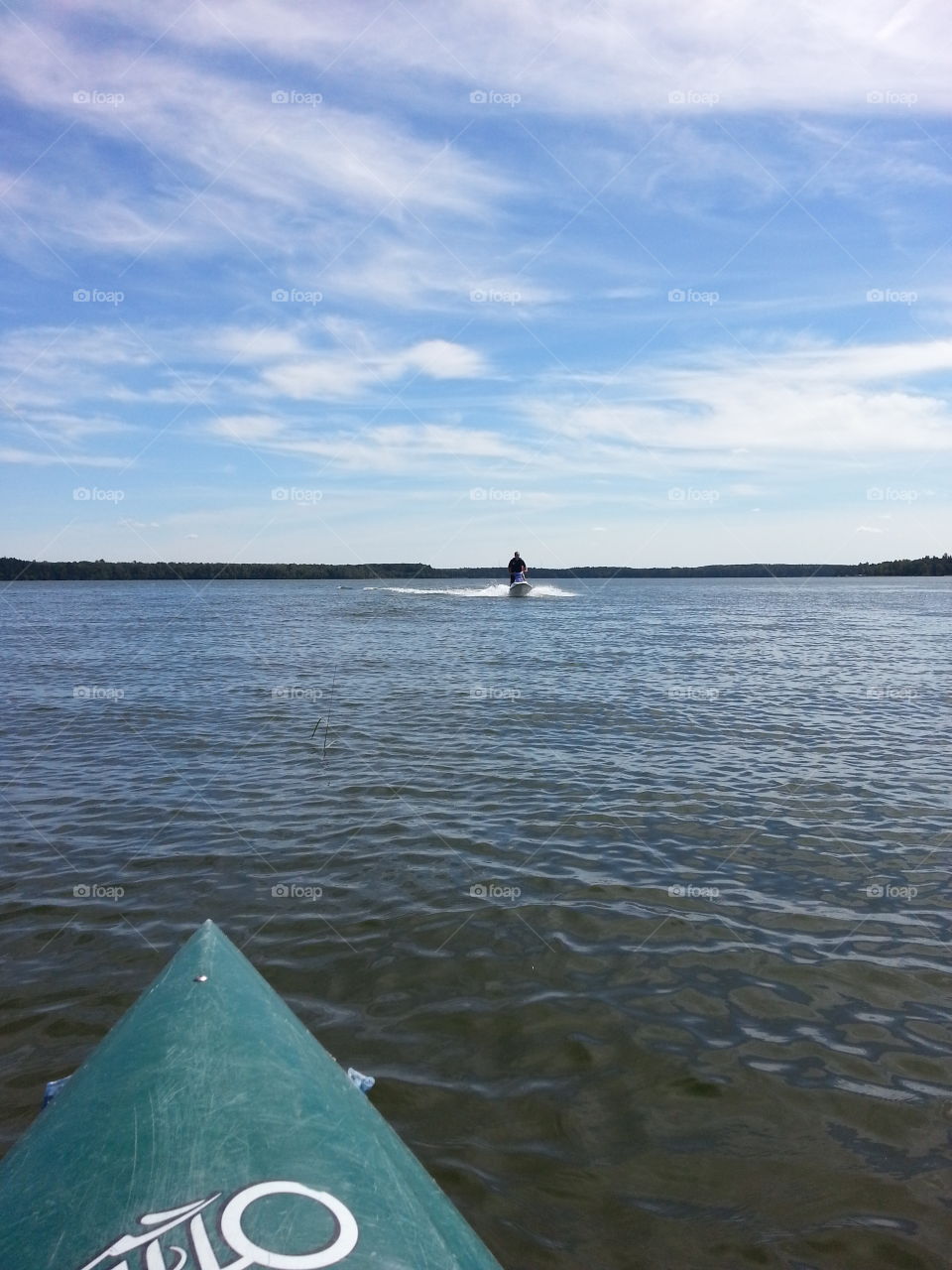 My view from the kayak