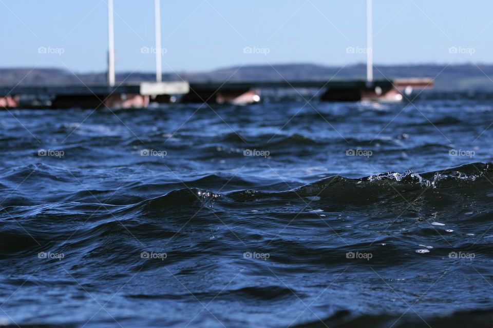 Close-up of lake