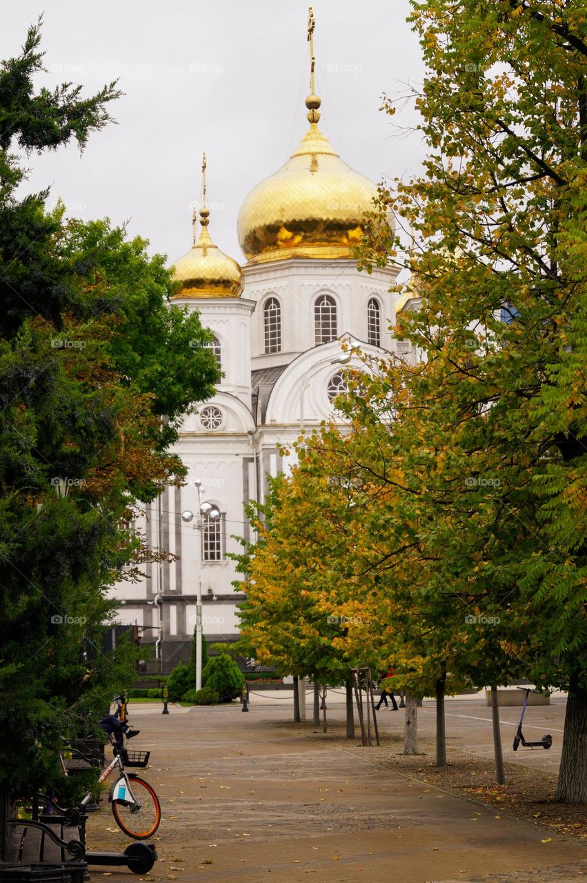 Beautiful Russian church