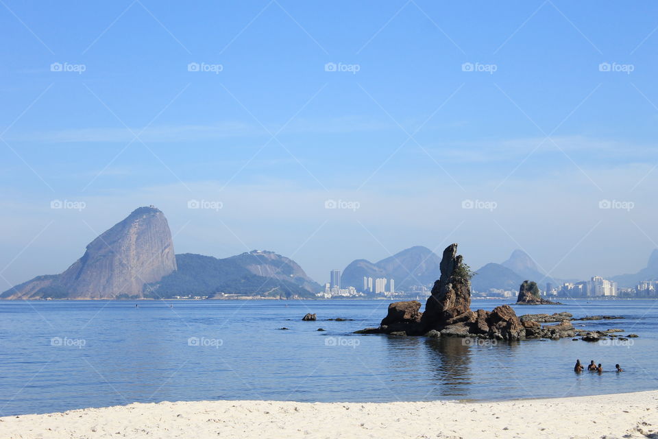 Summer day. We say that the best thing in Niterói is the view to Rio City... that's kind of True!