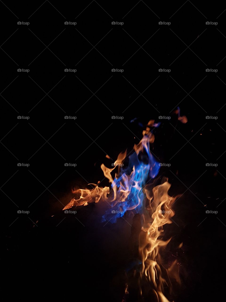 Flames in the dark two