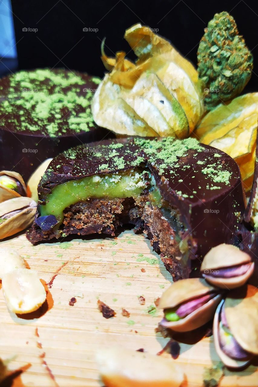 choco-pistache temptation