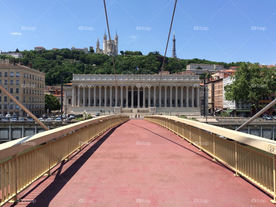 Bridge to Vieux Lyon