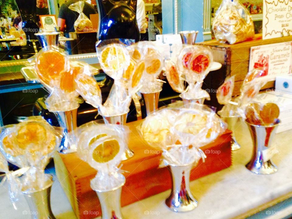 Fruit lollipops 