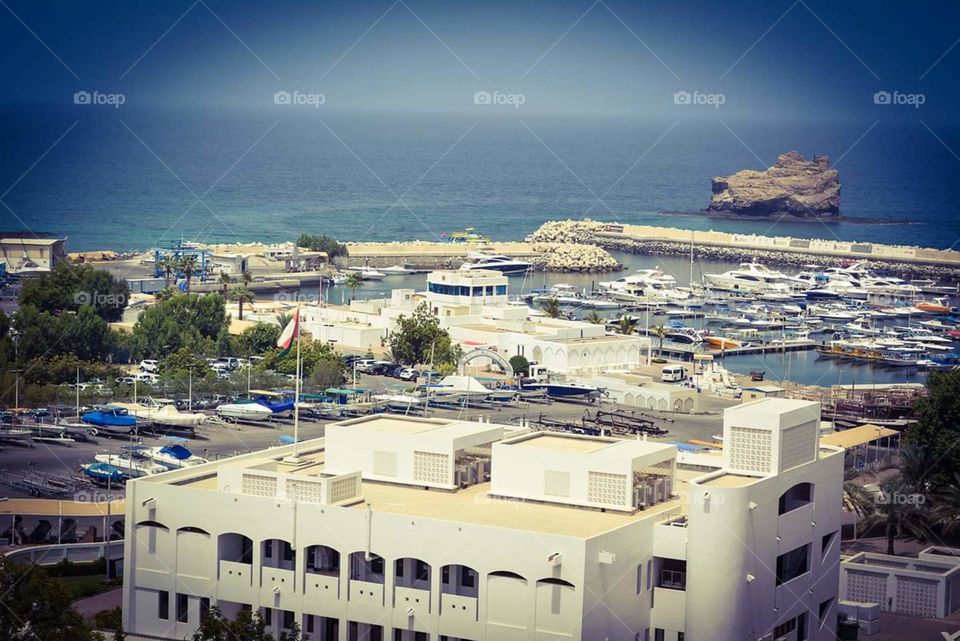 Oman diving center. where different individuals who loves to explore the deep sea of oman will rent all materials needed and where licensed divers can be found