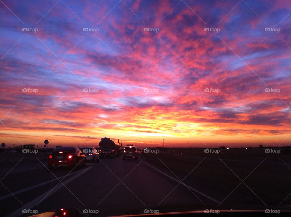 Sunrise in Texas