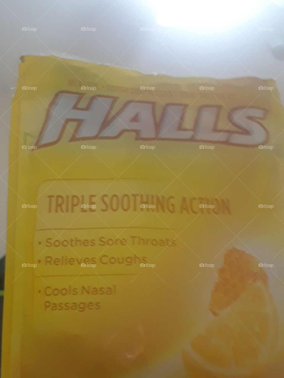 Halls.Cure for cough.Yummy and delicious Lemon flavor.Great way to satisfy your throat.Melts in your mouth and not in your hands.Love for the halls.U can feel the power when chewing this item.